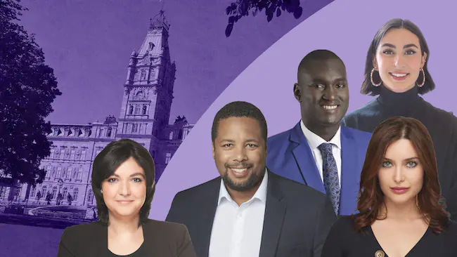QMI via son journal 24 heures Mtl verse dans un subtil  »white guilt » en demandant si  »L&rsquo;Assemblée nationale serait trop blanche ? »