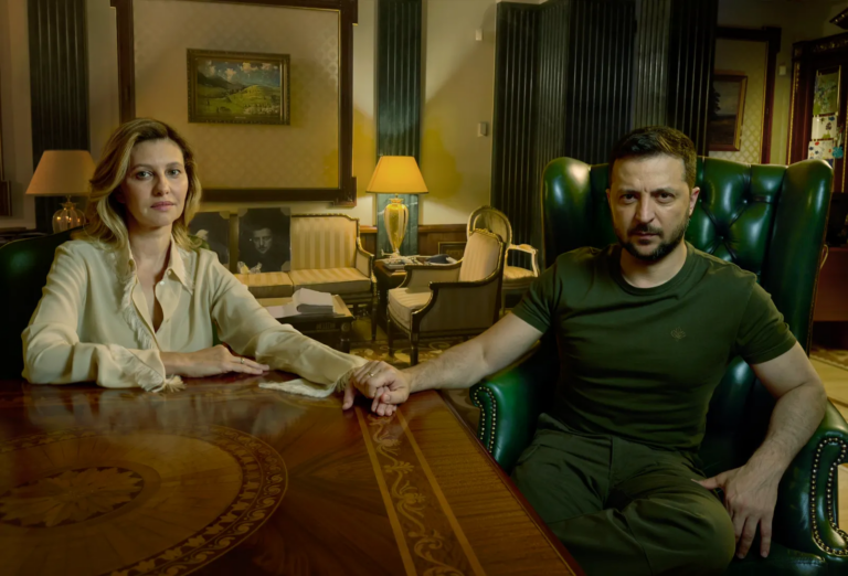 La femme de l&rsquo;acteur juif Zelensky assure que 90% des goyim ukrainiens sont prêts à vivre sans électricité et sans eau dans le froid et le noir pendant des années
