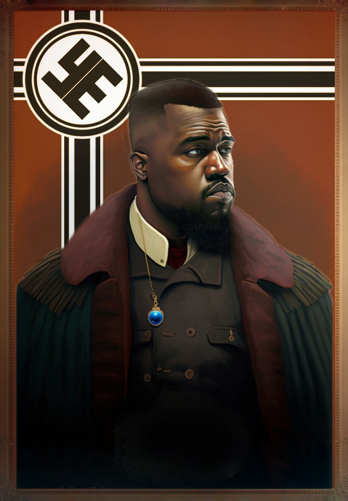 L’Empereur Kanye West passe en mode full Hitler n’a rien fait de mal, Musk panique et supprime son compte !