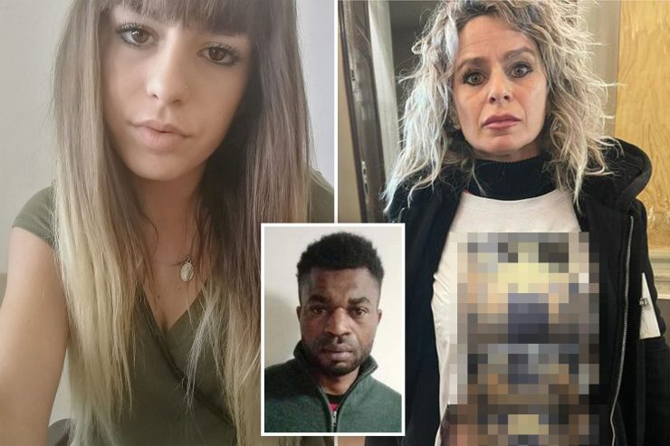 Italie : La mère de Pamela, 18 ans, violée et dépecée vivante par un migrant nigérien, porte un t-shirt montrant le corps démembré au procès en appel de son assassin