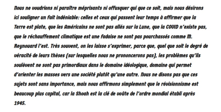 Rappel : Vincent Reynouard, bilan juridique du procès fomentée par l&rsquo;État républicain judéo-terroriste français contre lui