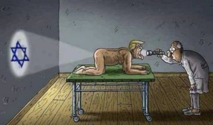 Shabbat Trump qui s&rsquo;était présenté contre les guerres de la juiverie néoconservatrice en 2016 exhorte maintenant Israël à « frapper » les sites nucléaires iraniens et critique Biden pour son appel à la retenue